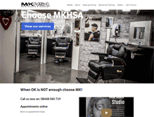 Tablet Screenshot of mkhsa.co.uk